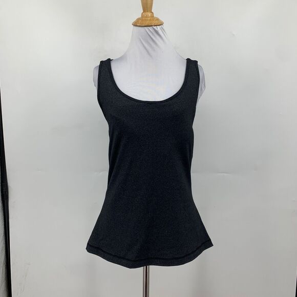 Pure NRG Athletics Tank Top Womens L Large Grey Built In Shelf Bra Padded Yoga - Picture 2 of 13